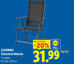 klik op dit plaatje voor een vergroting en voor vergelijkbare aanbiedingen gerelateerd aan
7 55 livarno tuinstoel atlanta standen cm 7 55 livarno tuinstoel atlanta standen cm