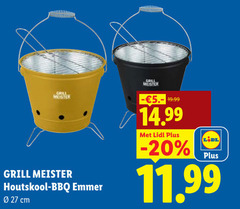  grill meister houtskool bbq emmer cm 5. 