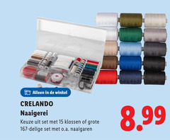 klik op dit plaatje voor een vergroting en voor vergelijkbare aanbiedingen gerelateerd aan
15 crelando naaigerei klossen o.a. naaigaren 15 crelando naaigerei klossen o.a. naaigaren