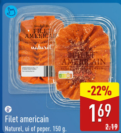 filet americain 7 150 america naturel gekoeld beperkt houdbaar heerlike nutri score ui peper 