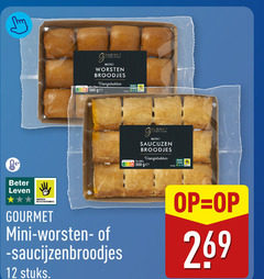  worstenbroodjes saucijzenbroodjes 12 360 mini worsten broodjes voorgebakken ge saucijzen e360 leven co beter dieren bescherming gourmet stuks 