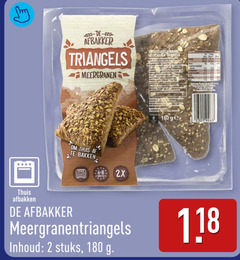  2 19 180 triangels meergranen bruine mokken pine oven nederland ge thuis afbakken bakken 2x inhoud stuks 