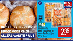  worstenbroodjes broodjes saucijzenbroodjes 320 2301 thuis afbakken co mini bakken worsten voorgebakken best getest telegraaf ge beter leven dieren bescherming brood saucijzen stuks 16x 