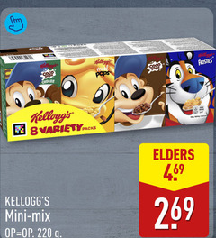  cereals 8 frosties chocos mie pops variety mini mix 100g elders 