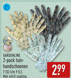 klik op dit plaatje voor een vergroting en voor vergelijkbare aanbiedingen gerelateerd aan
2 7 9 gardenline pack tuin handschoenen l nitril coating 2 7 9 gardenline pack tuin handschoenen l nitril coating