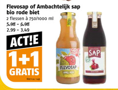 1 2 flevosap ambachtelijk sap bio rode biet flessen 750 1000 ml liter v.a. appel been 