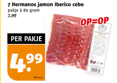  7 80 jamon iberico pakje kilo 