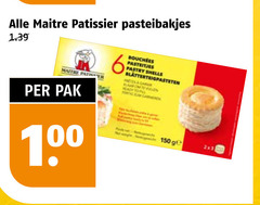  150 maitre patissier pasteibakjes pak bouchees pasteitjes pastry shells 100 ge 