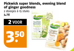 klik op dit plaatje voor een vergroting en voor vergelijkbare aanbiedingen gerelateerd aan
pickwick thee 2 15 350 super blends blend ginger goodness doosjes stuks pickwick thee 2 15 350 super blends blend ginger goodness doosjes stuks