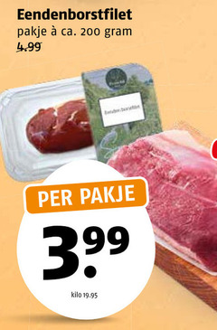 klik op dit plaatje voor een vergroting en voor vergelijkbare aanbiedingen gerelateerd aan
200 eendenborstfilet pakje ca. 3 99 kilo 200 eendenborstfilet pakje ca. 3 99 kilo