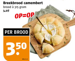  broodjes 350 breekbrood camembert brood kilo 