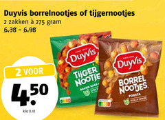  duyvis borrelnootjes 2 tijgernootjes zakken kilo tiger bacon borrel nootjes poesta 