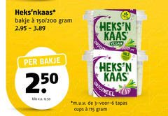  heksnkaas roomkaas 3 6 250 bakje 150 200 orig heks kaas kilo v.a. origineel m.u.v tapas cups 
