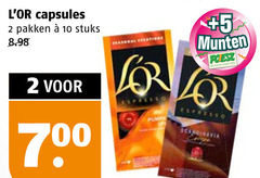  douwe egberts l or koffiecups 2 10 capsules pakken stuks creations 00 espresso spy 5 munten supermarkten scandinavia 