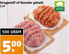  gemengd gehakt 100 500 stroganoff noorder duurzaam varkensvlees hollands 
