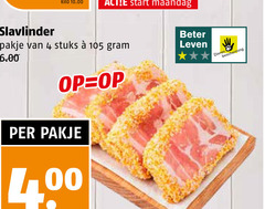  4 kilo start maandag slavlinder pakje stuks beter leven dieren bescherming 