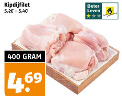  kipdijfilet 400 beter leven dieren bescherming 