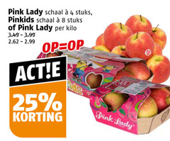  pink lady appels 4 8 25 schaal stuks kilo 