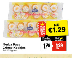  paaskoekjes merba paas assortiment koekjes pak voucher 