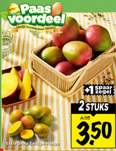 klik op dit plaatje voor een vergroting en voor vergelijkbare aanbiedingen gerelateerd aan
mango 2 paas voordeel vrolijk pasen eetrijpe 7 spaar zegel stuks 3 50 mango 2 paas voordeel vrolijk pasen eetrijpe 7 spaar zegel stuks 3 50