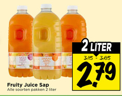  fruitdrank 2 20 multi fruit sinaas appel fruity juice sap soorten pakken liter 