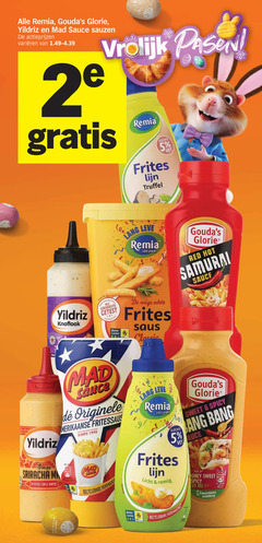  remia yildriz snacksaus mayonaise fritessaus 2 5 15 44 50 100 glorie mad sauce sauzen varieeren vrolijk pasen frites lijn truffel vet knoflook serveer getest beter leven lang jaar enige saus classic red hot samurai originele amerikaanse thaise chili mayo recyclebare advocaat sweet spicy bang licht romig 