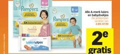  pampers waterwipes billendoekjes luiers 5 combineren flex stop premium protection 5x bescherming comfort zwitsal sensitive baby wipes 99 9 merk babydoekjes varieeren flock protect 2 