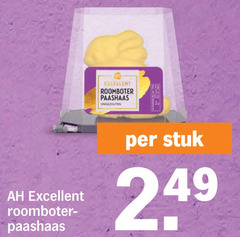 roomboter excellent paashaas ongezouten stuk 