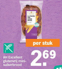  suikerbrood excellent glutenvrij mini suiker brood gluten stuk 
