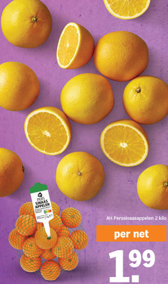  perssinaasappelen 2 pers sinaas appelen nature rijk vitamine foliumzuur kilo 