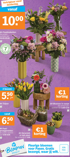  1 2 1000 varieeren dagen bossen 5 50 tulpen 6 happy easter bloemen vaasje paas arrangementen keramiek ei plant actieprijs fleurige pasen klik 
