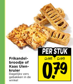  frikandelbroodjes kaasbroodjes frikandel broodje kaas uienkruier kruier dagelijks vers gebakken stuk 