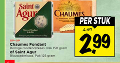 buitenlandse kaas 150 saint fast fant chaumes fondant le romige pak stuk 