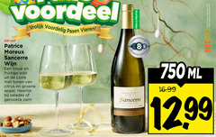  witte wijn 18 25 750 voordeel vrolijk pasen fris fruitig hamersma nix18 jaar legitimatie alcohol patrice sancerre frisse fruitige loire tonen citrus groene appel salades gerookte zalm ml 