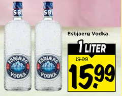  esbjaerg wodka vodka 1liter 