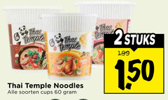  noodles 60 temple thai soorten cups term 2stuks 1 50 