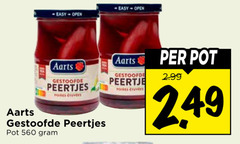  aarts easy open gestoofde peertjes pot peertje 