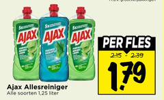  sx 5x ajax carve allesreiniger soorten 1 25 liter fles 