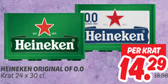  heineken 0.0 krat bier 24 30 original alcohol free 