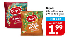 duyvis borrelnootjes 1806 since peanut salted crunchy borrel nootjes krokant zakken zak 