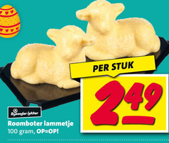  roomboter 100 bijzonder lammetje stuk 