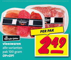  vleeswaren 100 tapas bijzonder pak 