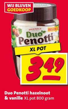  duo penotti hazelnootpasta xl pot hazelnoot vanille 