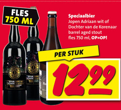  korenaar jopen speciaalbieren 750 fles ml art speciaalbier adriaan wit dochter barrel aged stout stuk 
