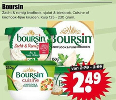  boursin roomkaas zacht romig knoflook sjalot bieslook cuisine fijne kruiden kuip finest b 