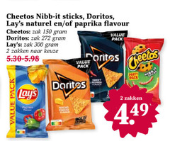 klik op dit plaatje voor een vergroting en voor vergelijkbare aanbiedingen gerelateerd aan
lays cheetos doritos chips zoutjes 2 150 300 nibb it sticks naturel paprika flavour zak zakken pack sweet party nacho cheese bold crunch lays cheetos doritos chips zoutjes 2 150 300 nibb it sticks naturel paprika flavour zak zakken pack sweet party nacho cheese bold crunch