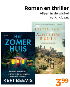  thriller romans roman howard zomer huis man lizzie page begin cars kinder zus vermoord broer gevangenis verraden 