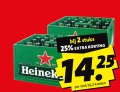  heineken krat bier 2 25 stuks stuk kratten 