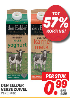  1 schudden eelder boeren volle yoghurt melk scan verse zuivel pak liter stuk 