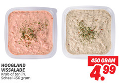  salade 450 hoogland vissalade krab tonijn schaal 